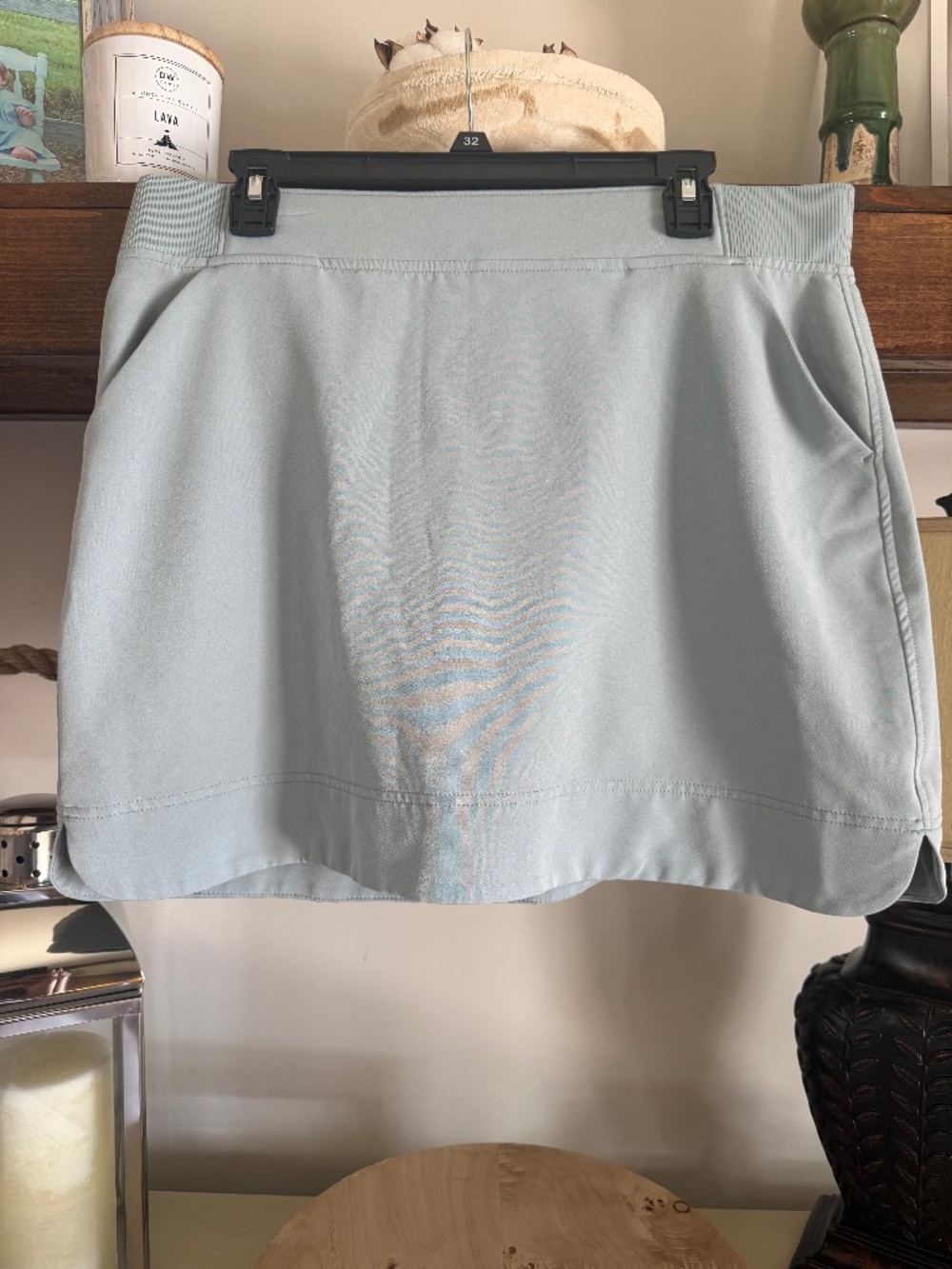 32 Degrees Cool Women's Pull-On Active Skort - Light Green - L